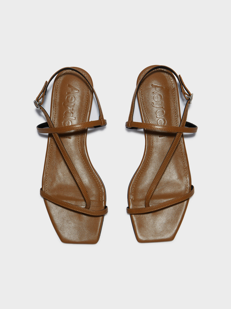 Ella Square-Toe Sandals