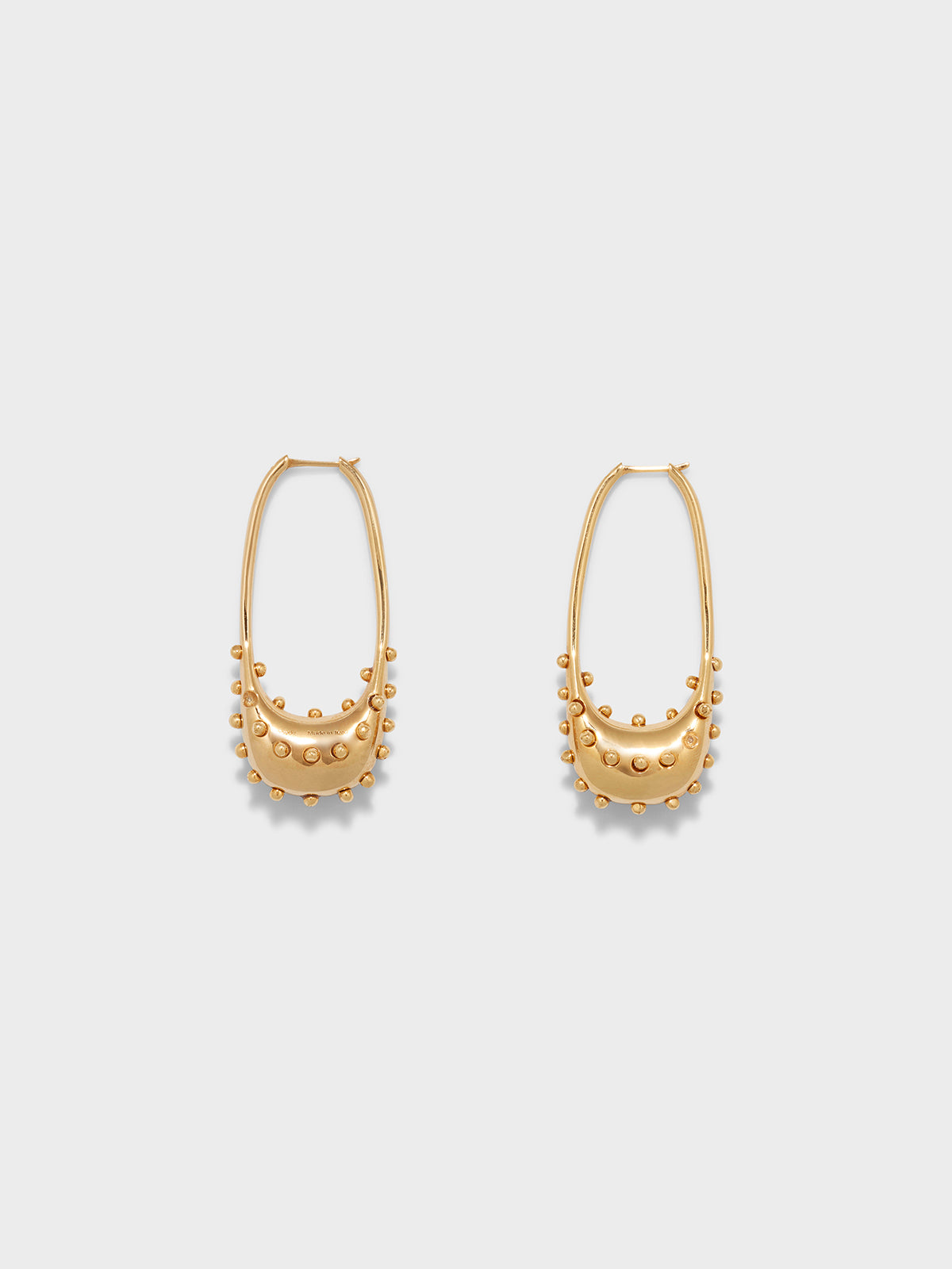 Ellen 18kt Gold-Plated Hoop Earrings - Image 1