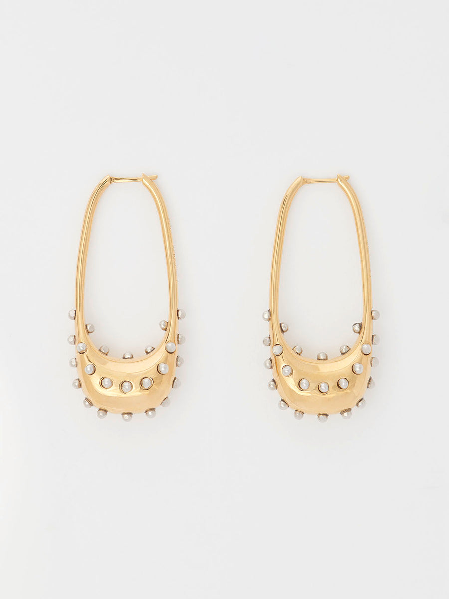 Ellen Gold/Palladium Plated Brass