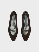 Ellie Suede Almond-Toe Flats - Image 5