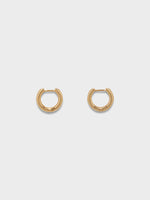Elliot 18kt Gold-Plated Hoop Earrings - Image 1