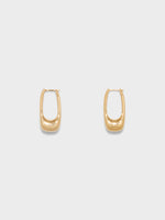 Ellis 18kt Gold-Plated Hoop Earrings - Image 1