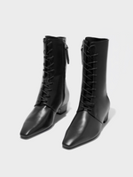 Elva Leather Ankle Boots - Image 3