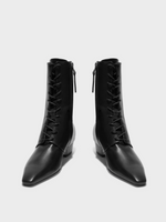 Elva Leather Ankle Boots - Image 4