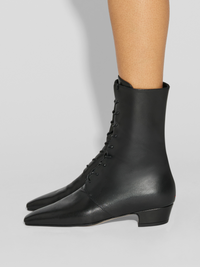 Elva Leather Ankle Boots