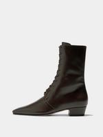 Elva Leather Ankle Boots - Image 1