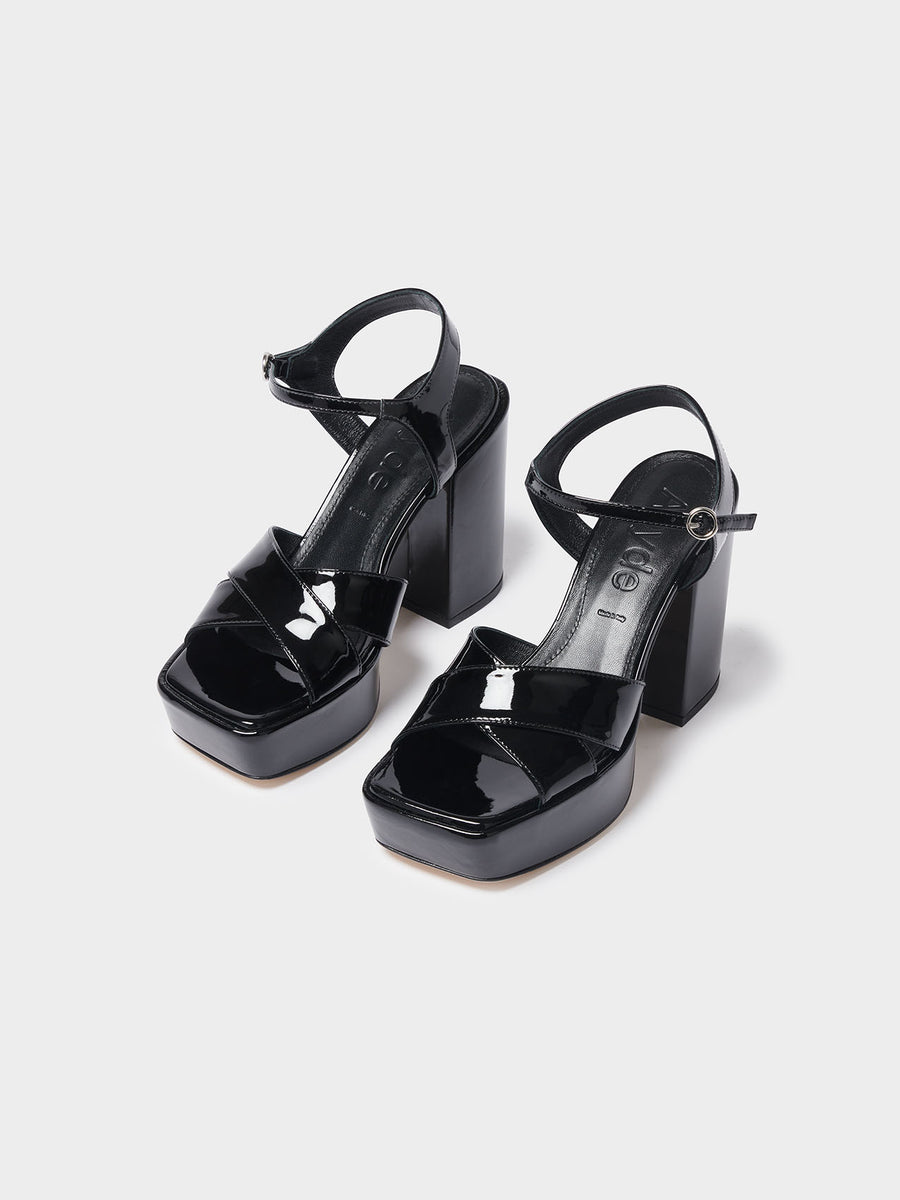 Enola Leather Platform Sandals