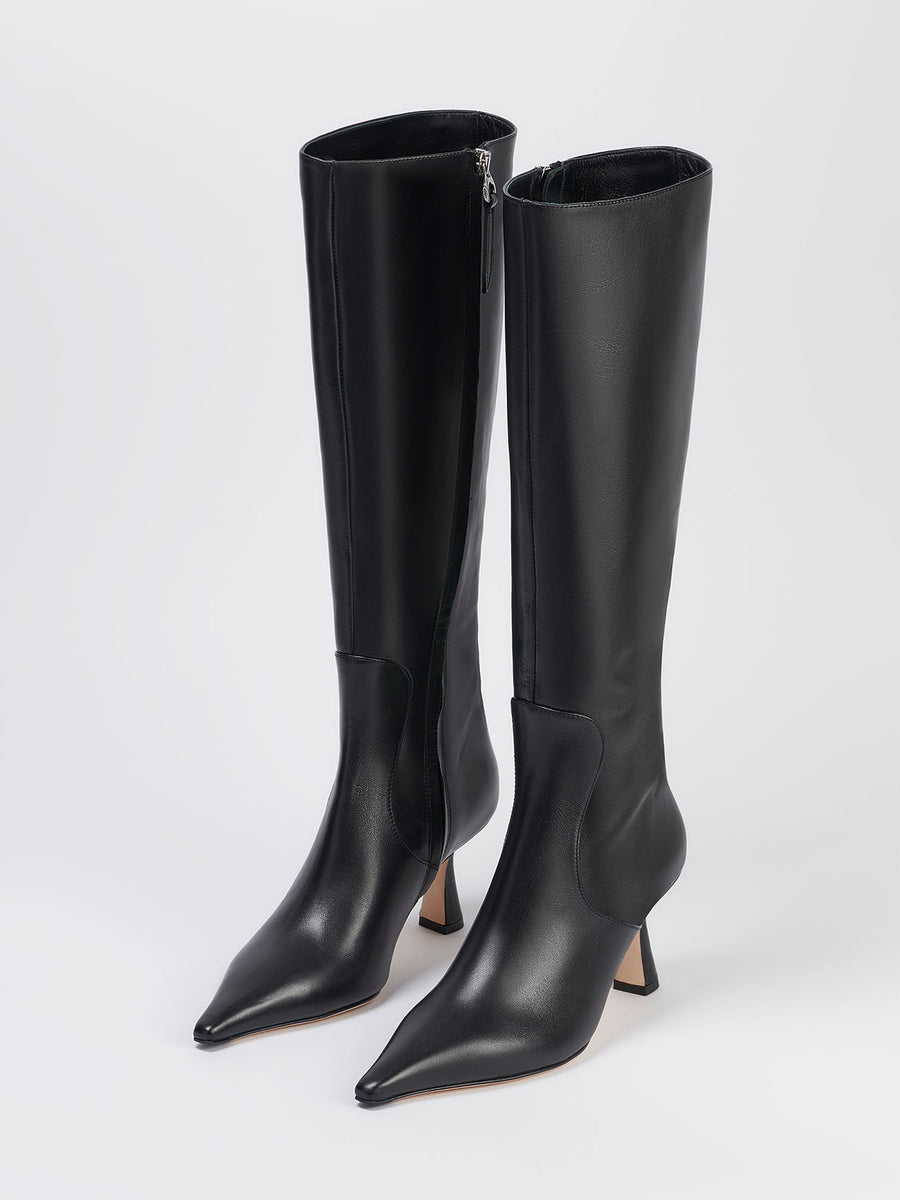 Esme Leather Knee-High Boots