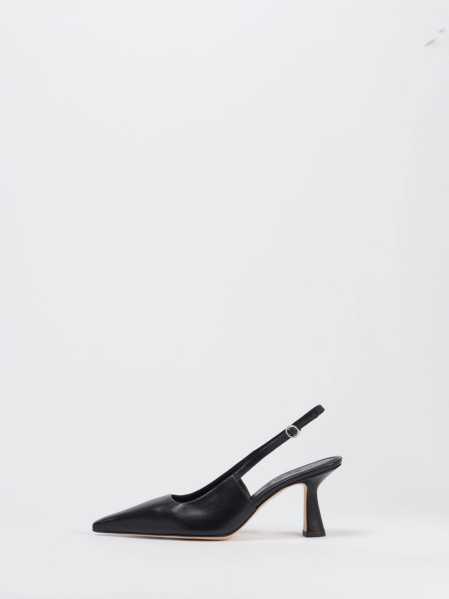 Fernanda Leather Slingback Pumps