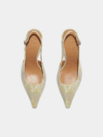 Fernanda Leather Slingback Pumps - Image 5