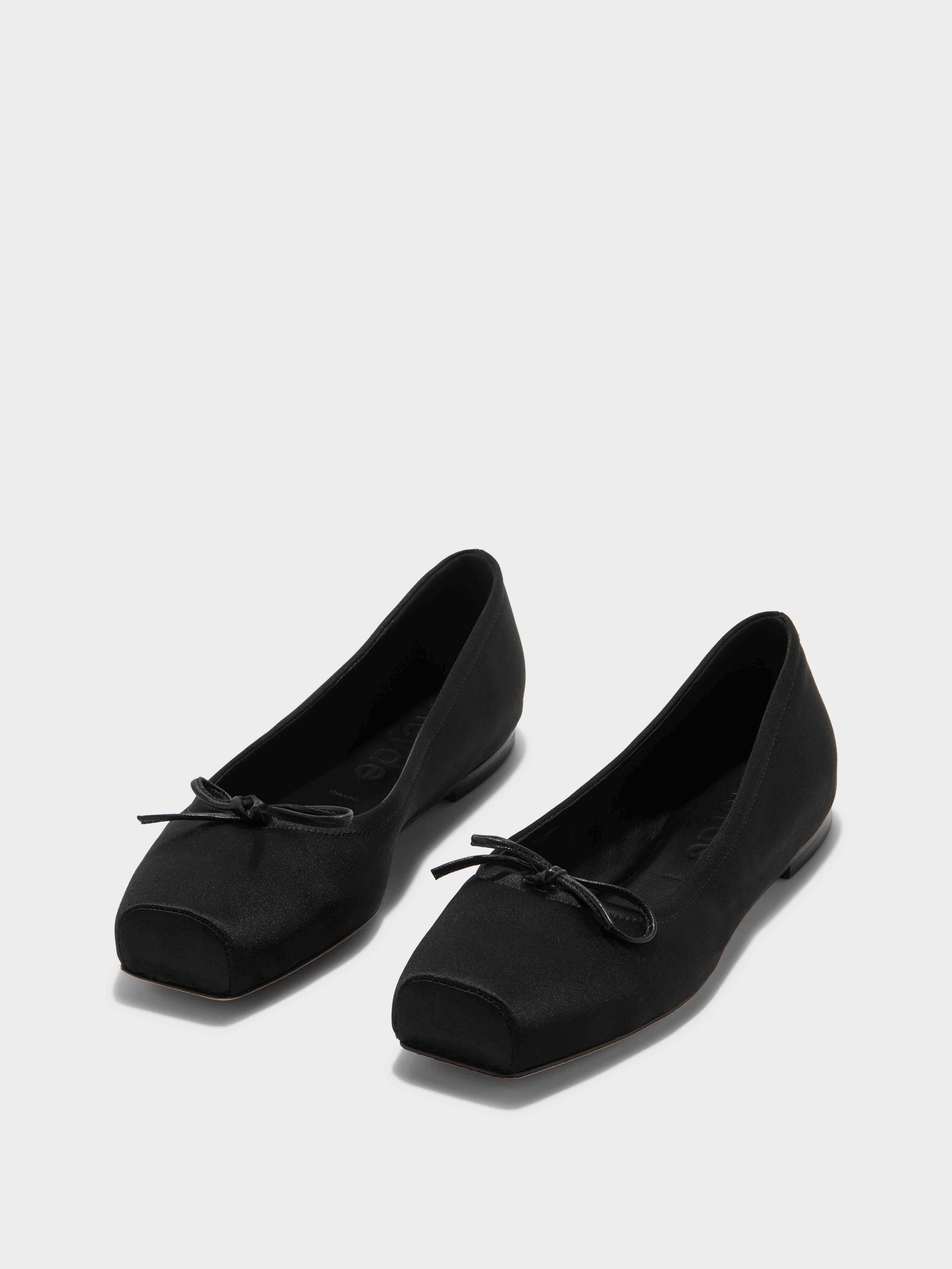 Gabriella Satin Ballet Flats - Image 2