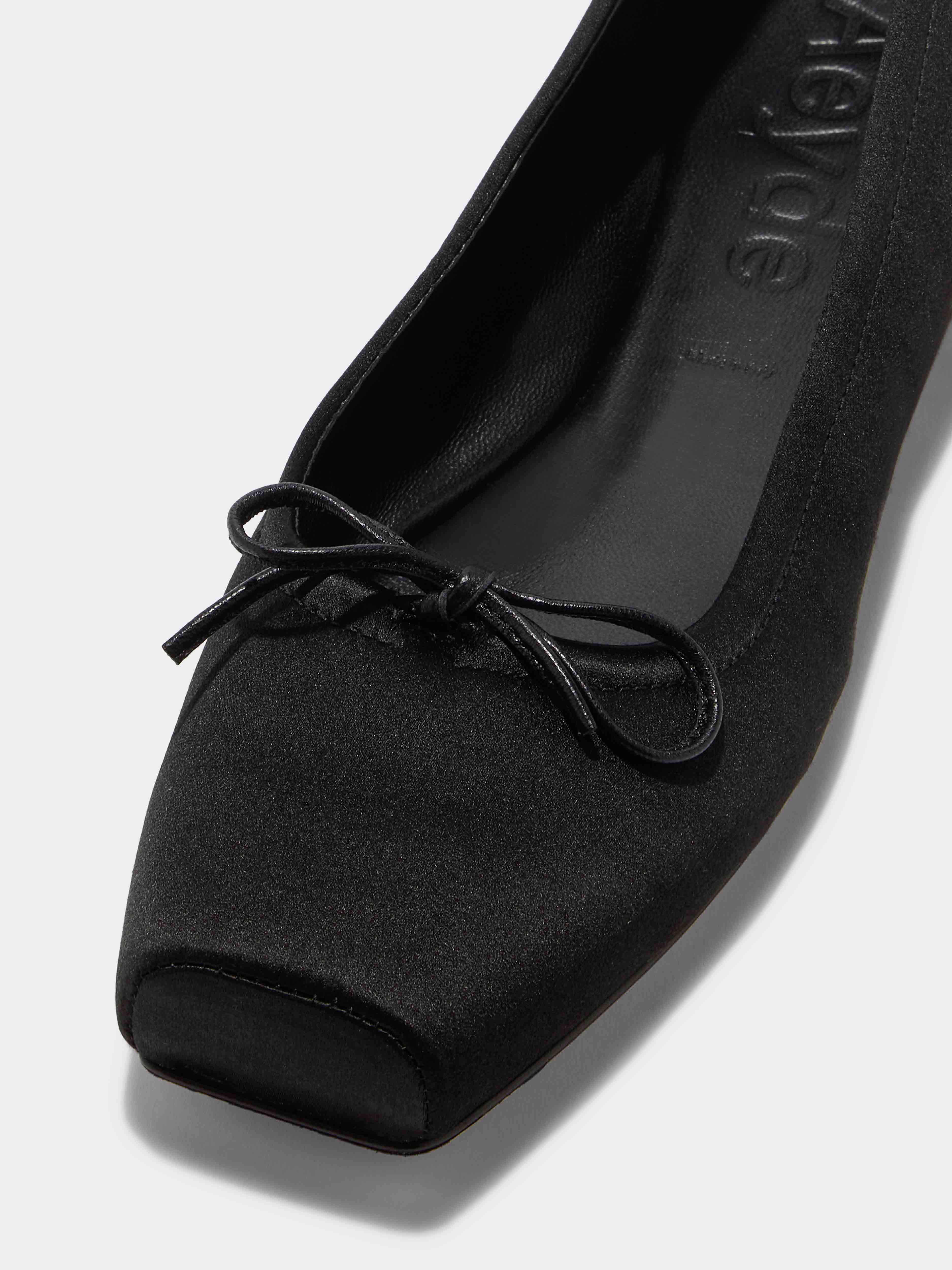Gabriella Satin Ballet Flats - Image 3