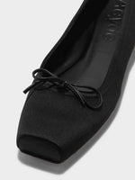 Gabriella Satin Ballet Flats - Image 3
