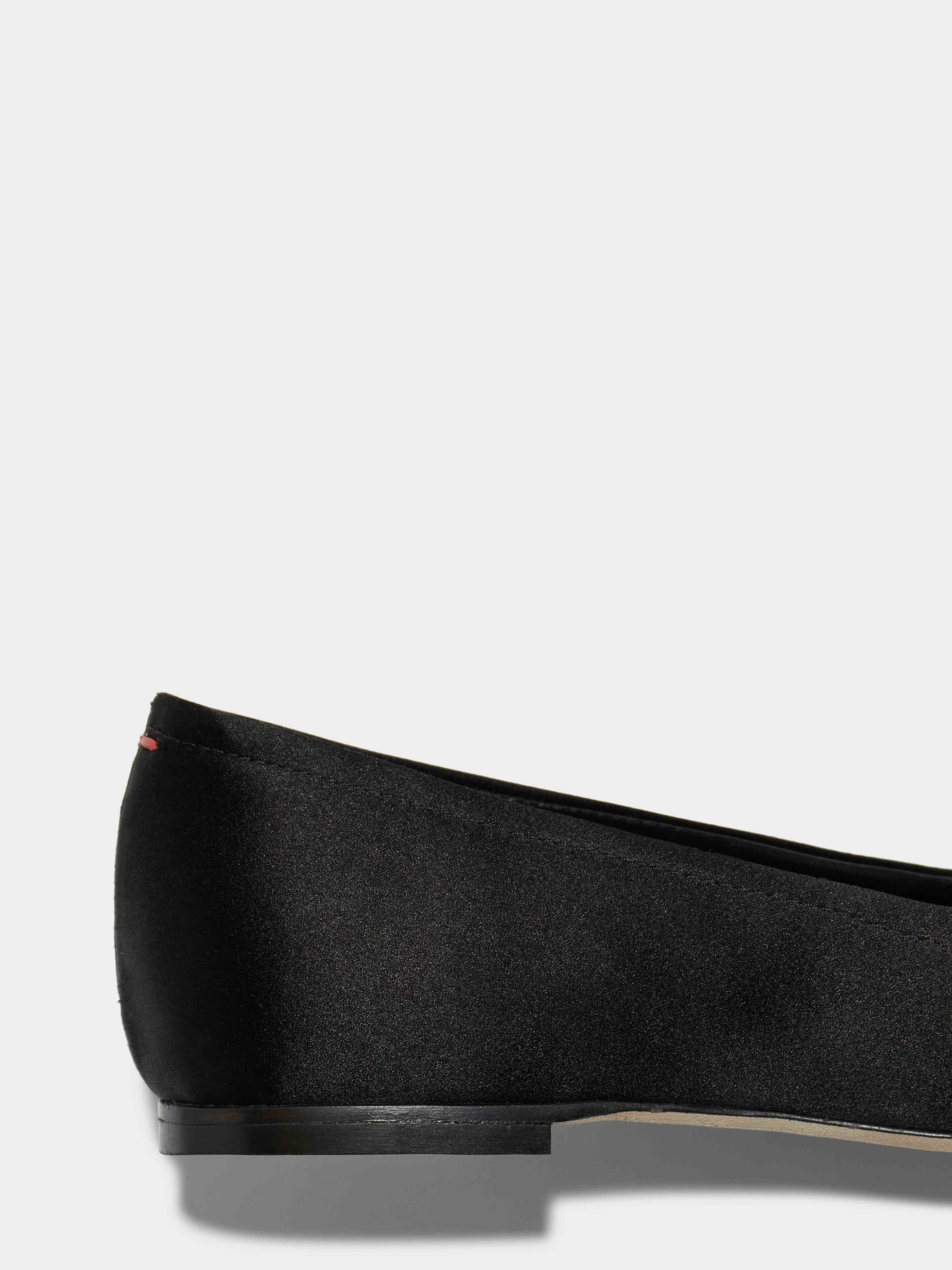 Gabriella Satin Ballet Flats - Image 4