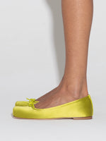 Gabriella Satin Ballet Flats - Image 6