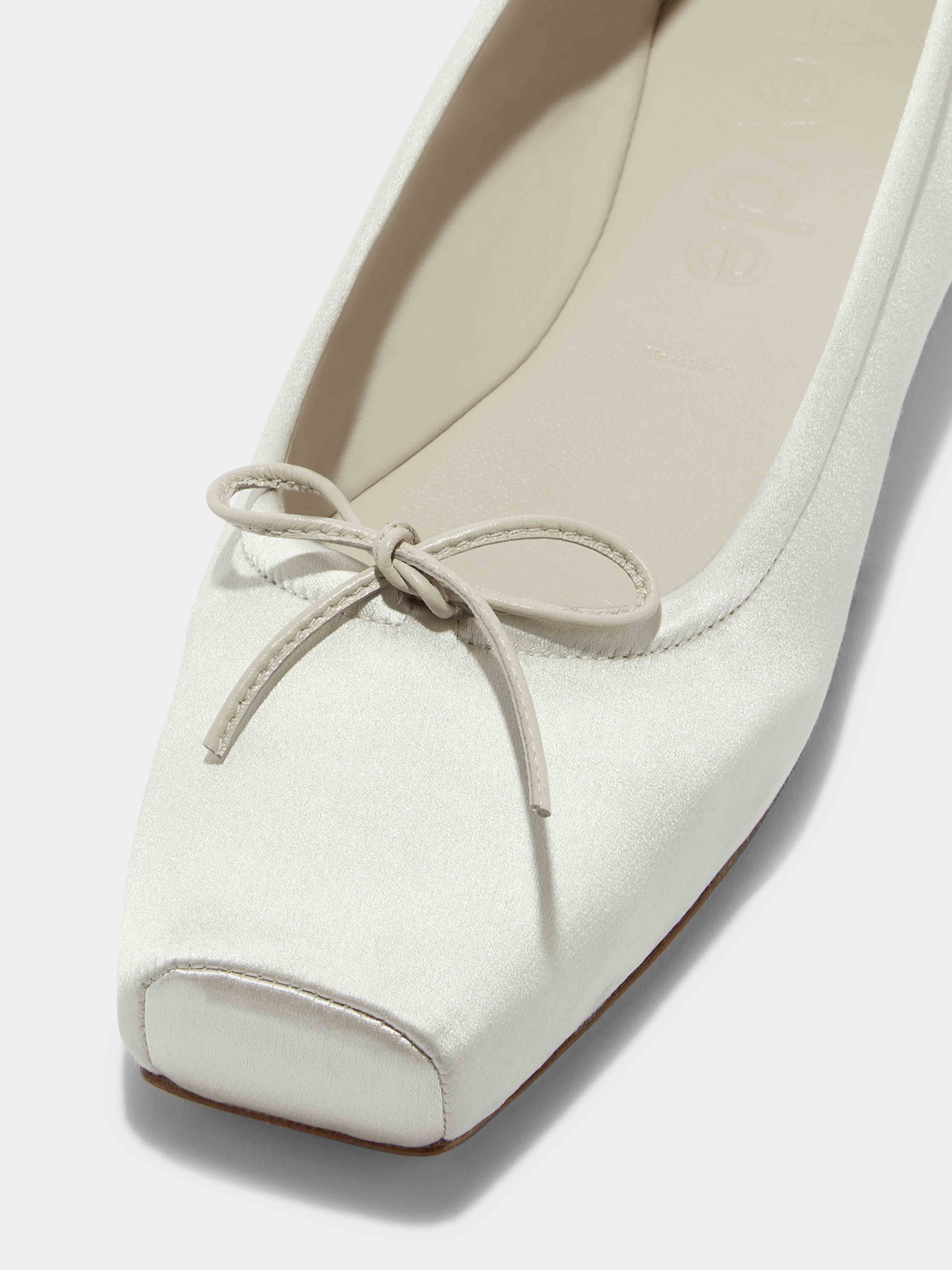 Gabriella Satin Ballet Flats - Image 3