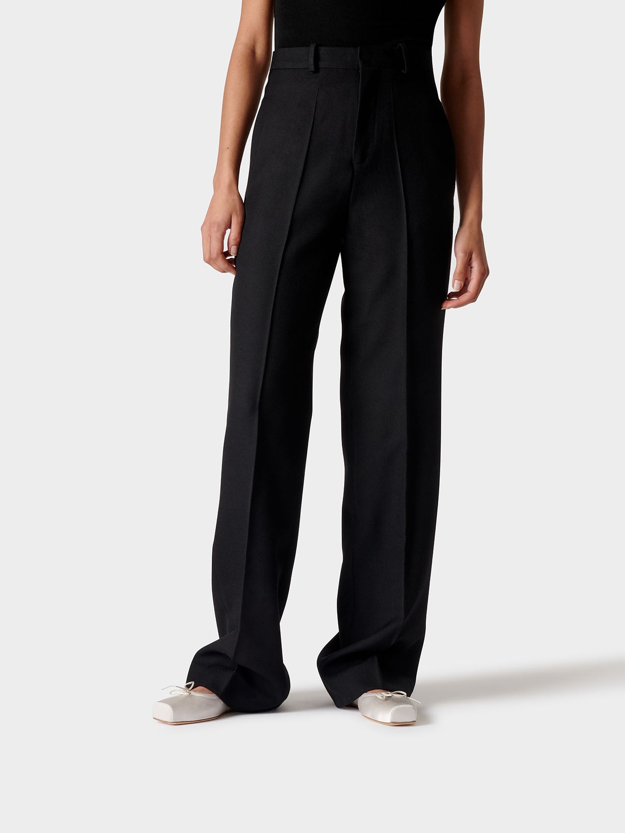 Gabriella Satin Ballet Flats - Image 6