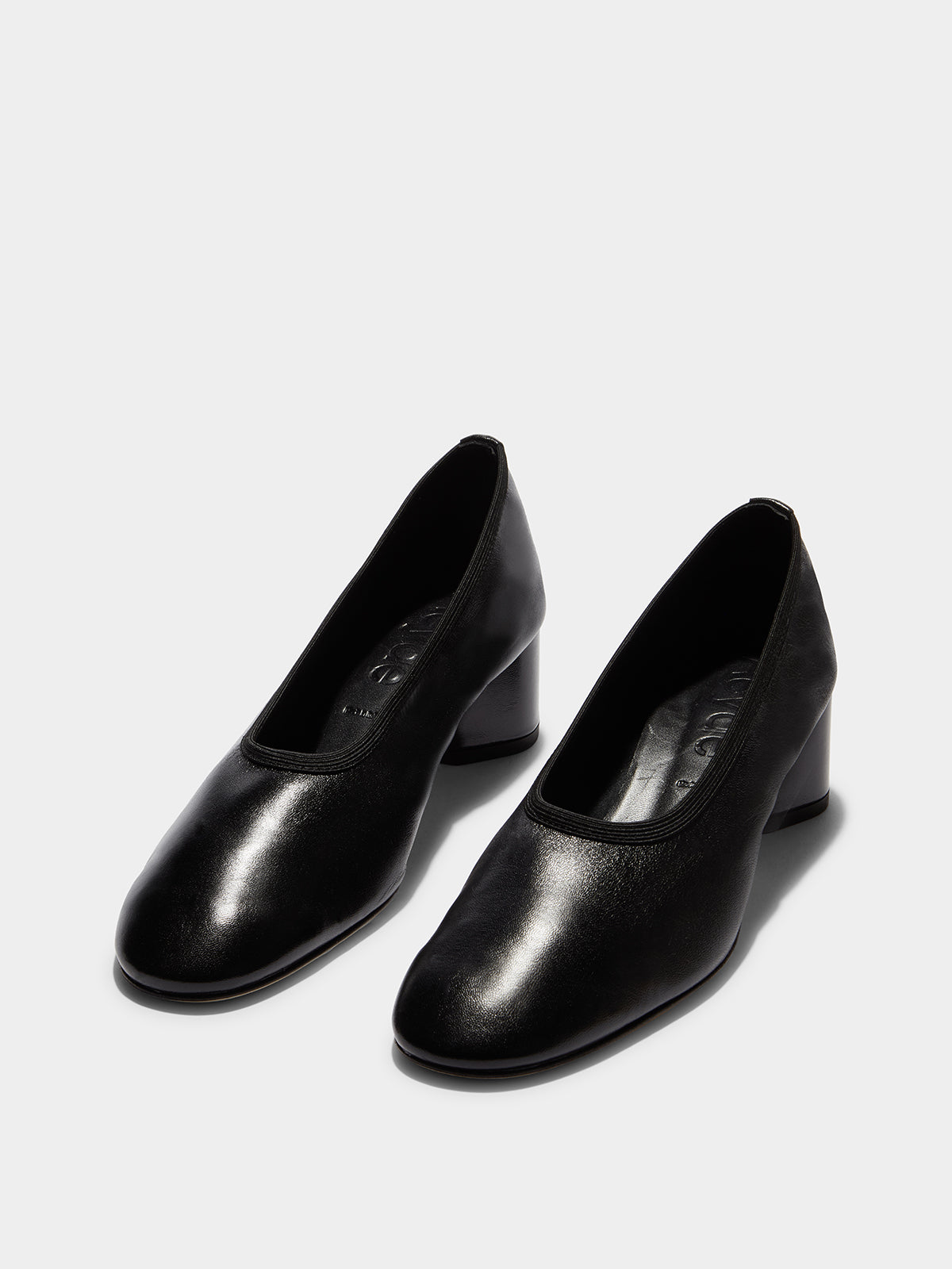 サンダル・ミュール aeyde SS25 Heeled shoes (ROMY NAPPA LEATHER BLACK) Romy Leather Pumps – Aeyde