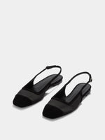 Geraldine Satin Toe-Cap Slingback - Image 2