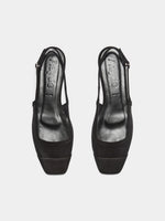 Geraldine Satin Toe-Cap Slingback - Image 5