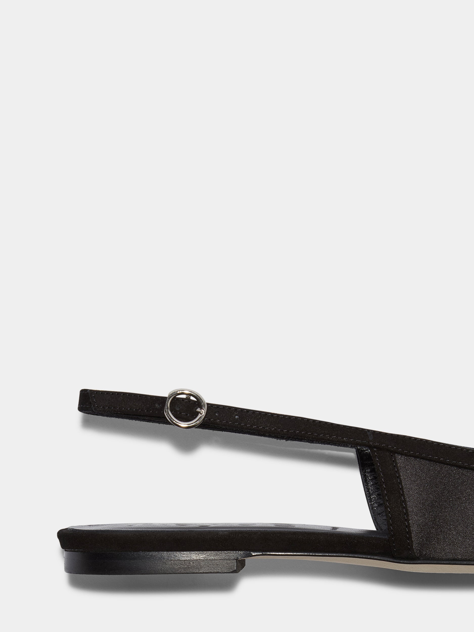 Geraldine Satin Toe-Cap Slingback - Image 4