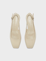 Geraldine Leather Slingback Flats - Image 5