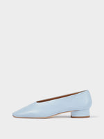 Delia Leather Ballet Flats - Image 1