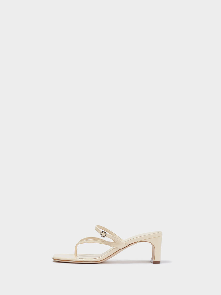 Giselle Leather Toe-Post Sandals