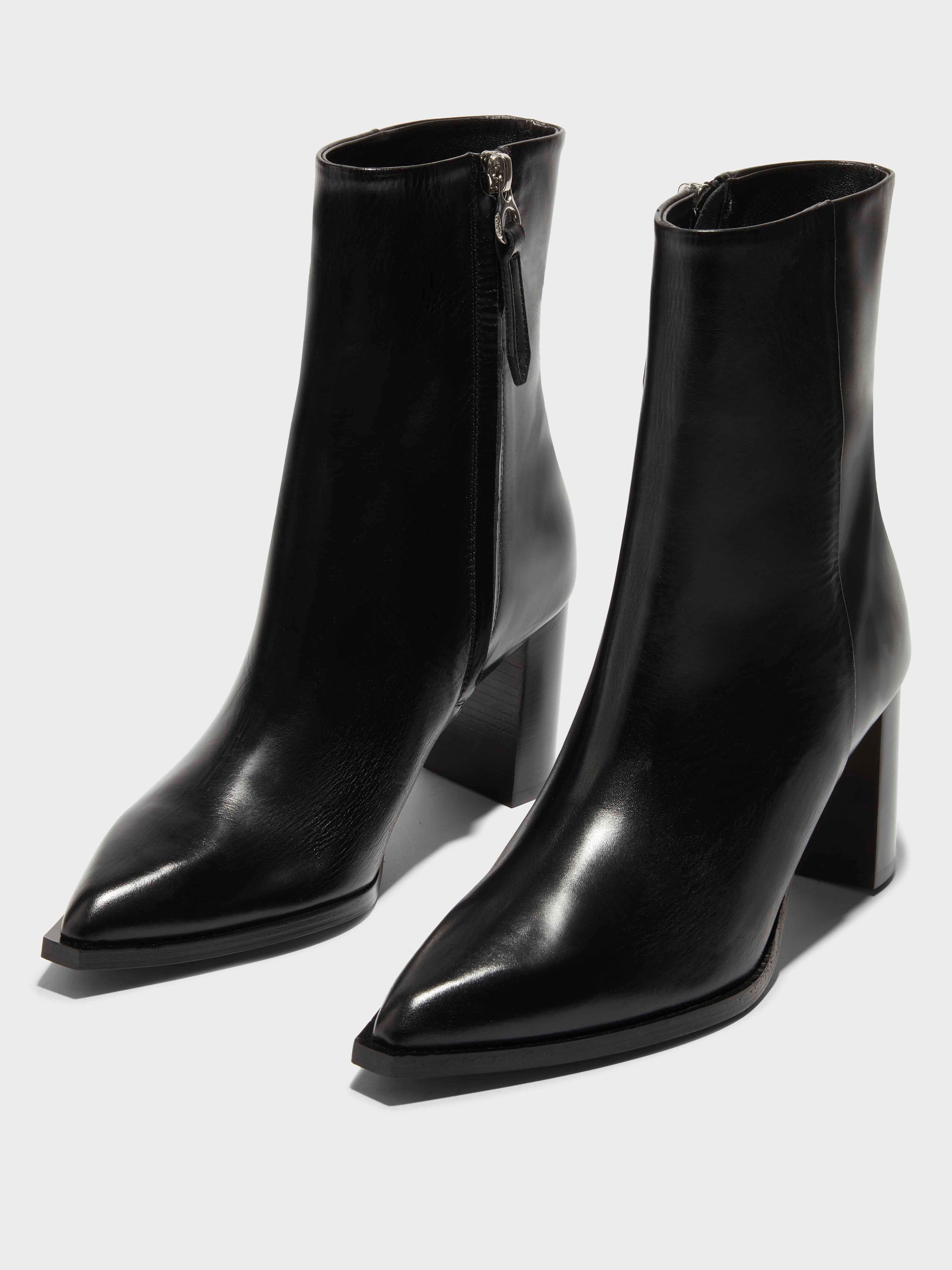 Gloria Leather Ankle Boots - Image 2