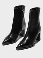 Gloria Leather Ankle Boots - Image 2