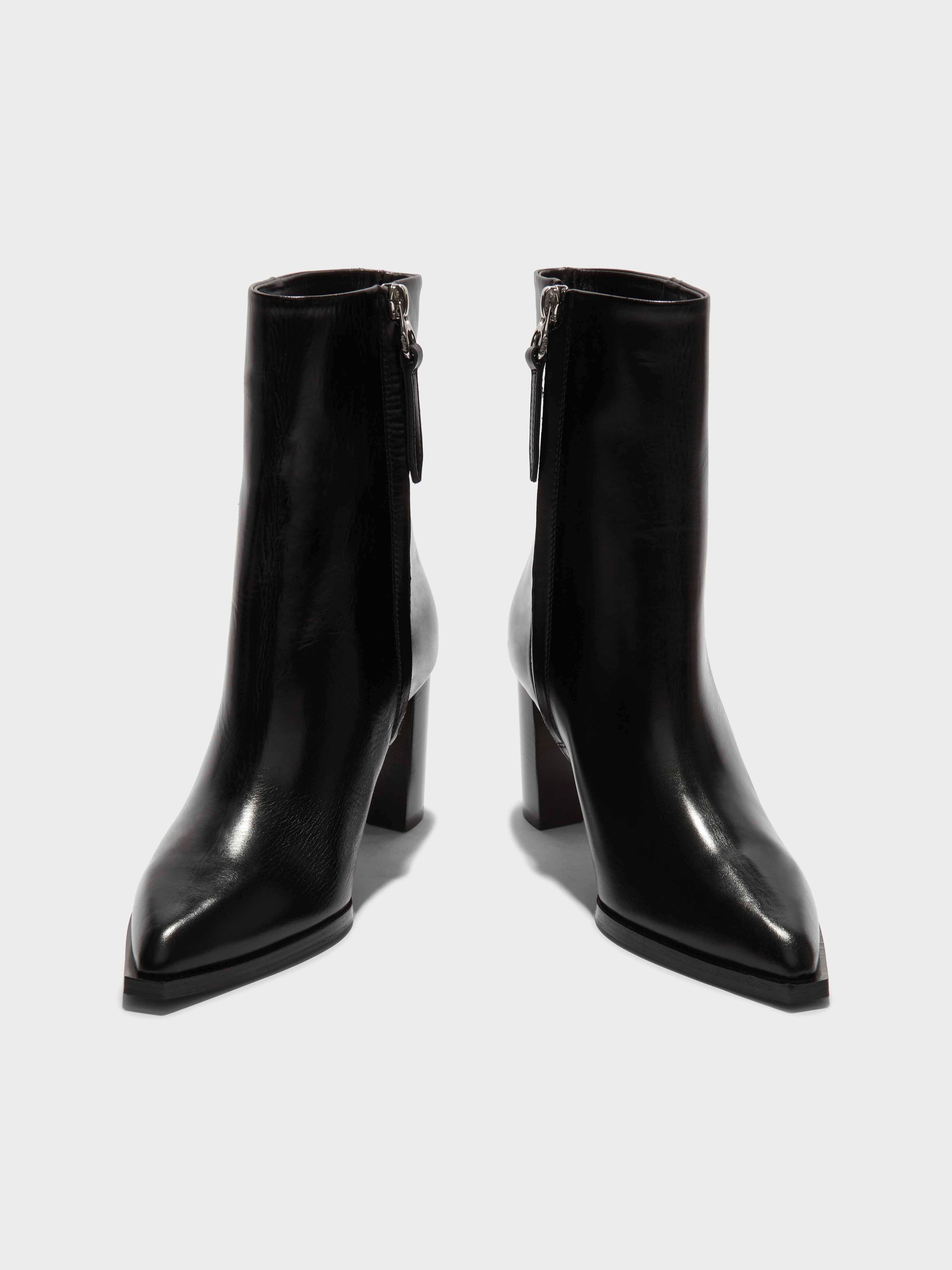 Gloria Leather Ankle Boots - Image 5