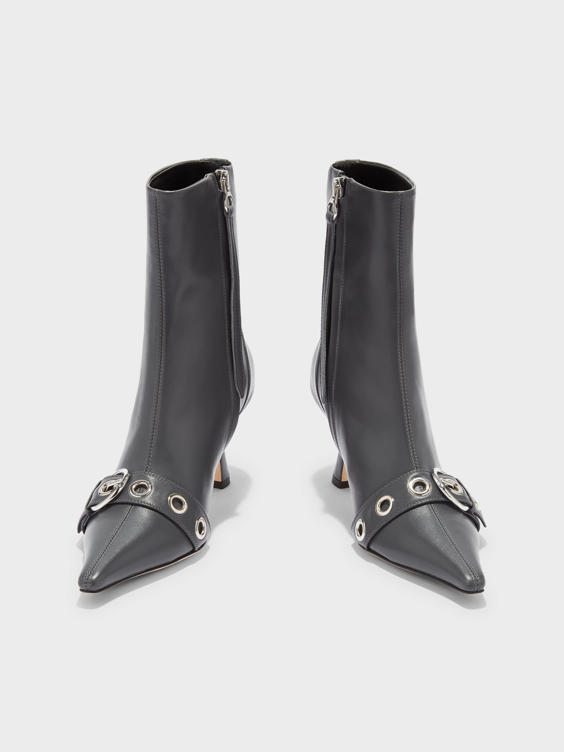 Halima Eyelet Pointed Boots - Image 5