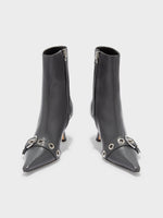 Halima Eyelet Pointed Boots - Image 5