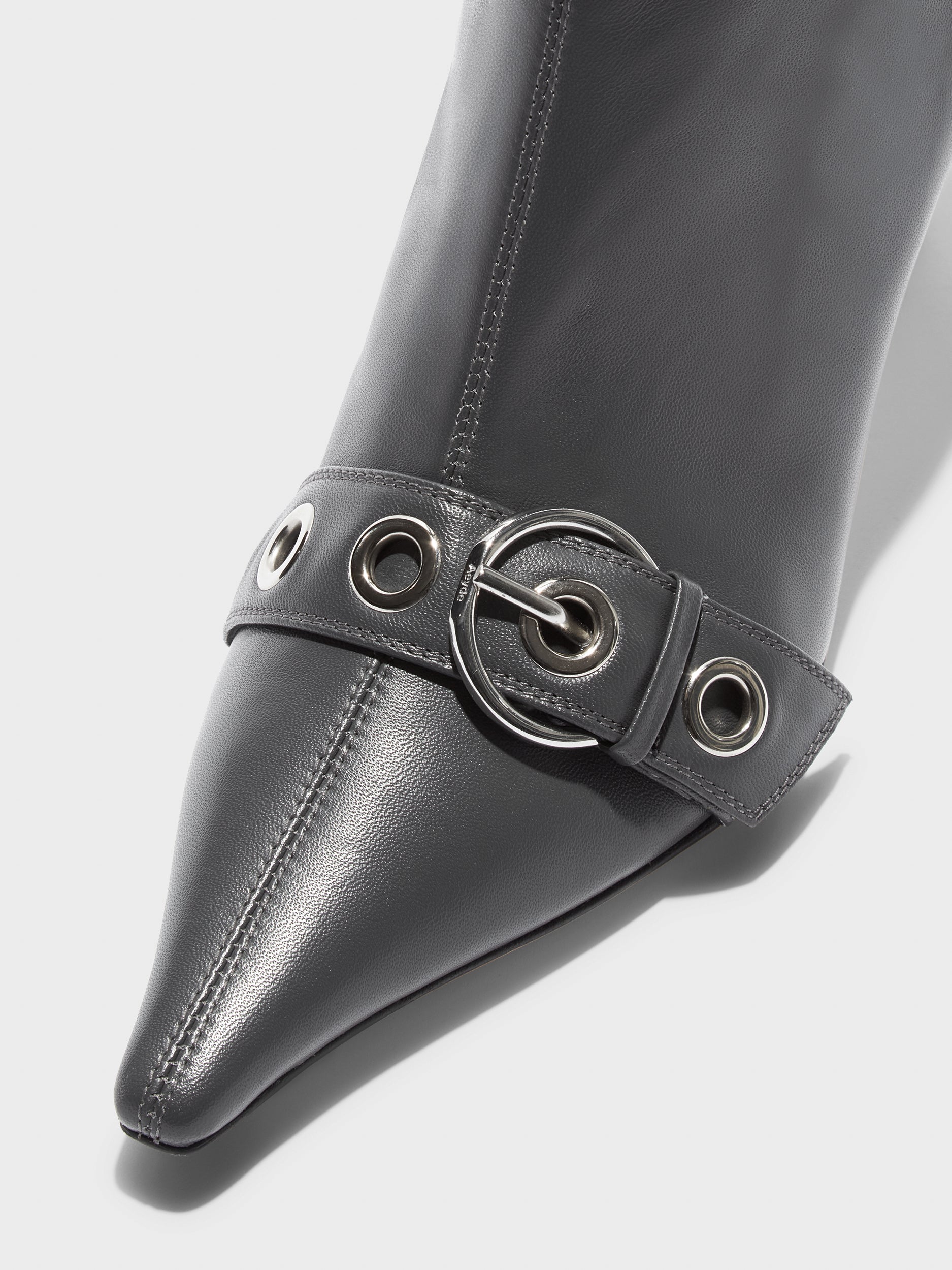 Halima Eyelet Pointed Boots - Image 4