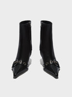 Halima Eyelet Pointed Boots - Image 5