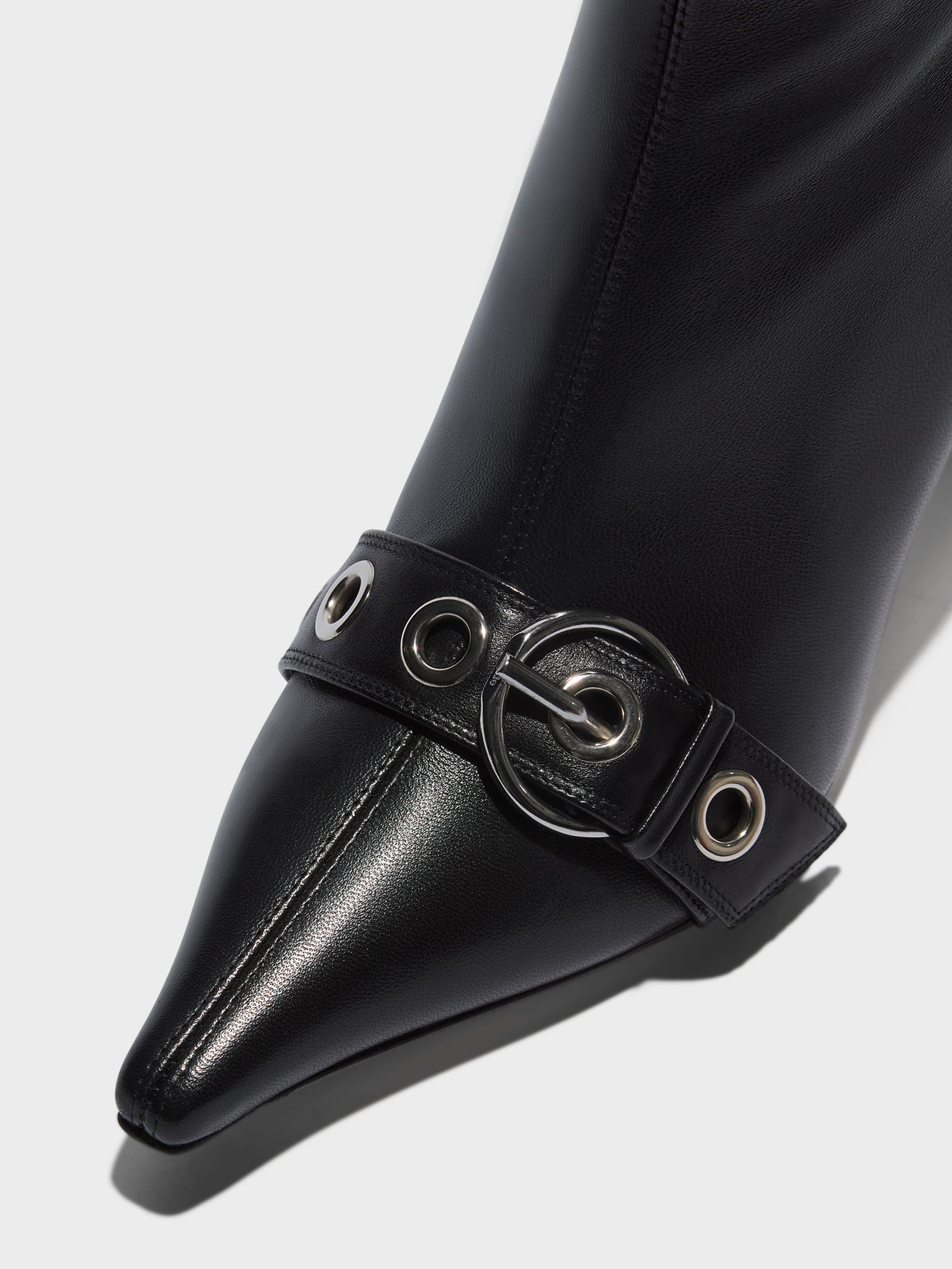 Halima Eyelet Pointed Boots - Image 4