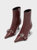 Halima Eyelet Pointed Boots - Image 3