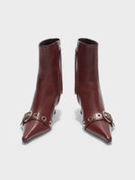 Halima Eyelet Pointed Boots - Image 5