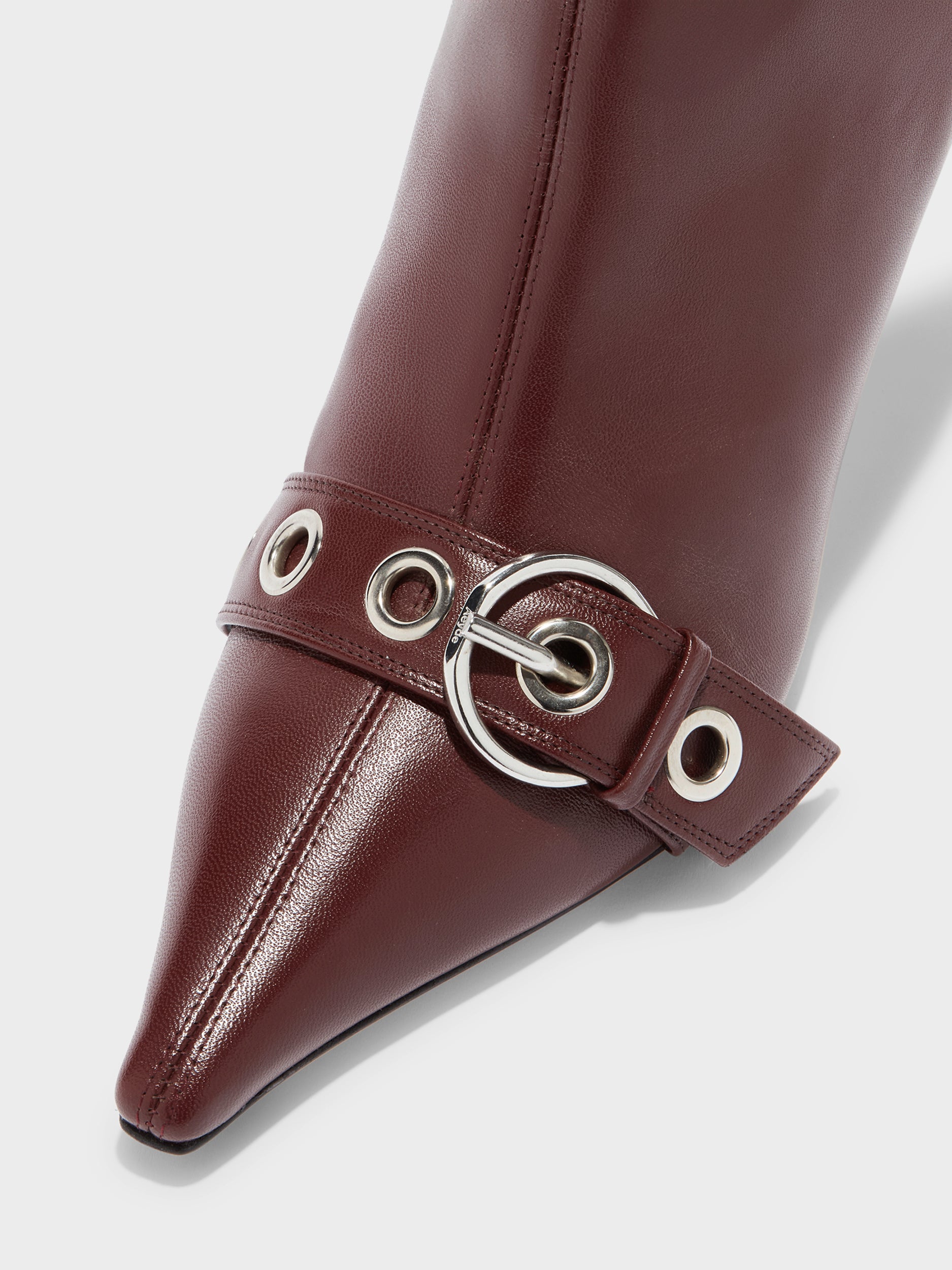 Halima Eyelet Pointed Boots - Image 4