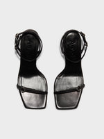 Hallie Leather Stiletto Sandals - Image 5