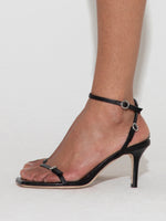 Hallie Leather Stiletto Sandals - Image 6