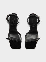 Hallie Leather Stiletto Sandals - Image 5