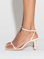 Hallie Leather Stiletto Sandals - Image 6