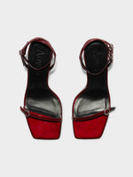 Hallie Leather Stiletto Sandals - Image 5