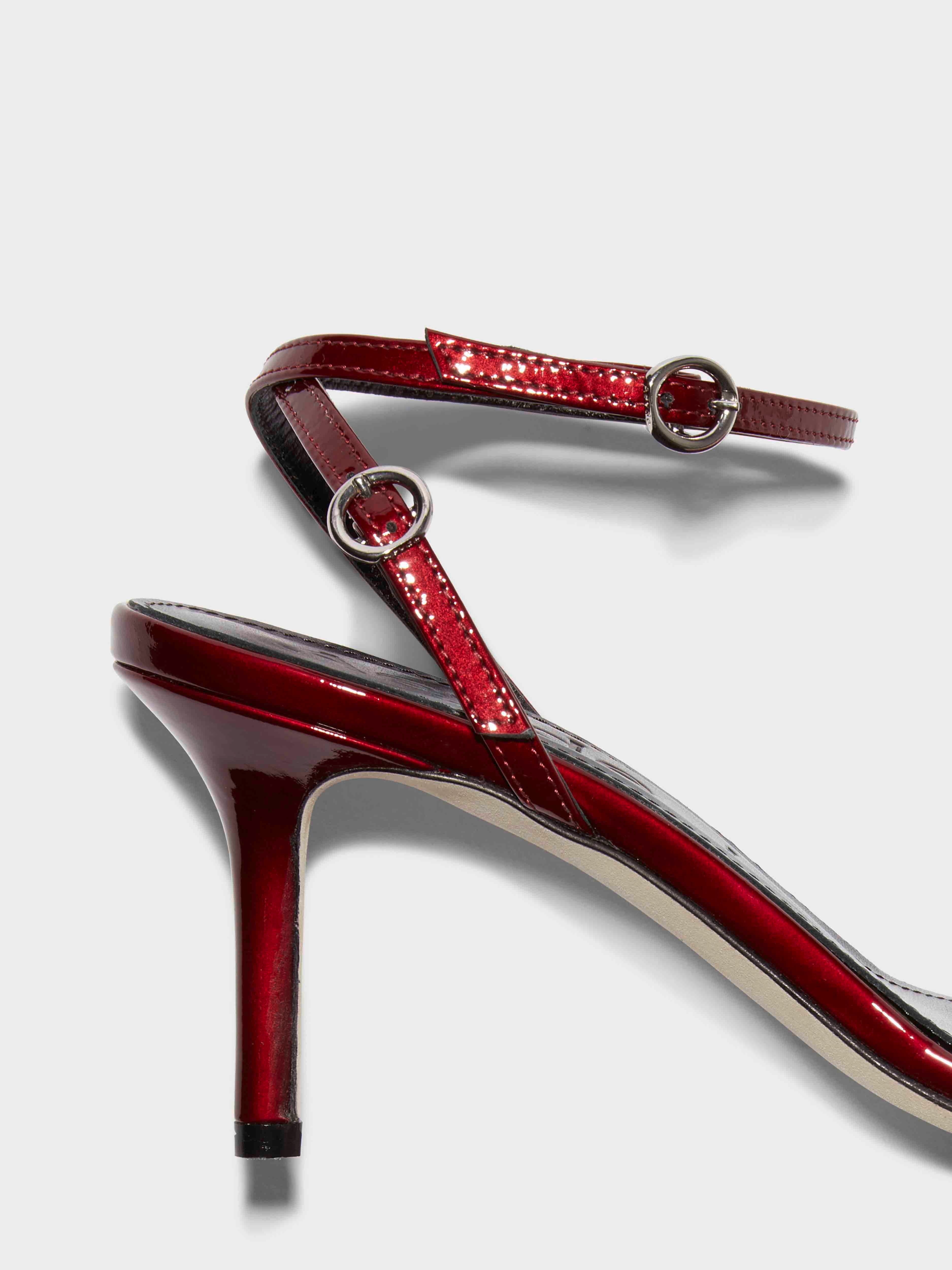サンダル・ミュール AEYDE Women Sandals A11HSASTS65CI19SS25406007 Red Aeyde Red sandals - Red - Women | A11HSASTS65CI19SS25406007