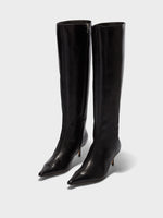 Harper Leather Knee-High Boots - Image 2