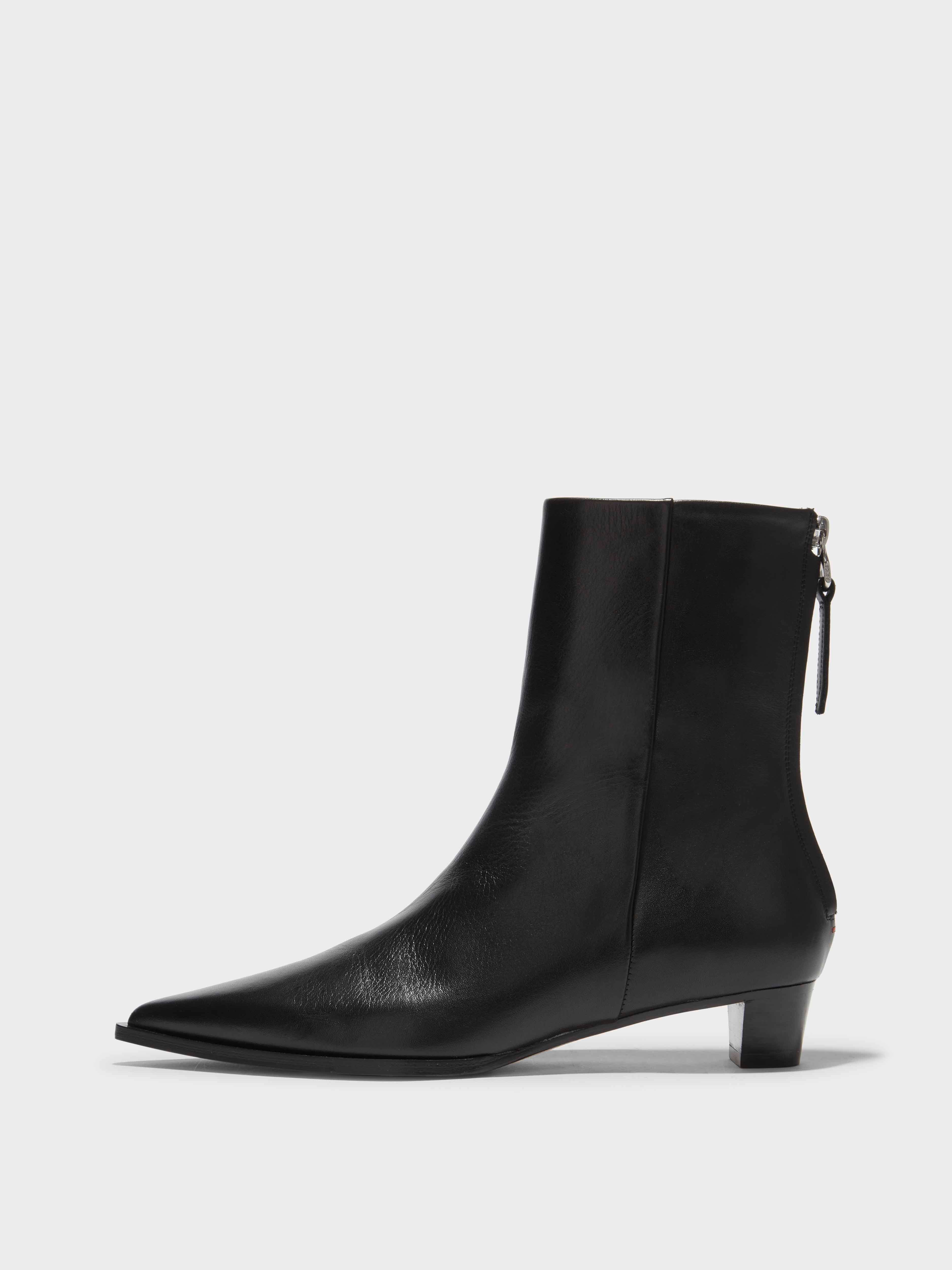 【関税込み】aeyde Ankle boots AEYDE Bill leather ankle boots | NET-A-PORTER