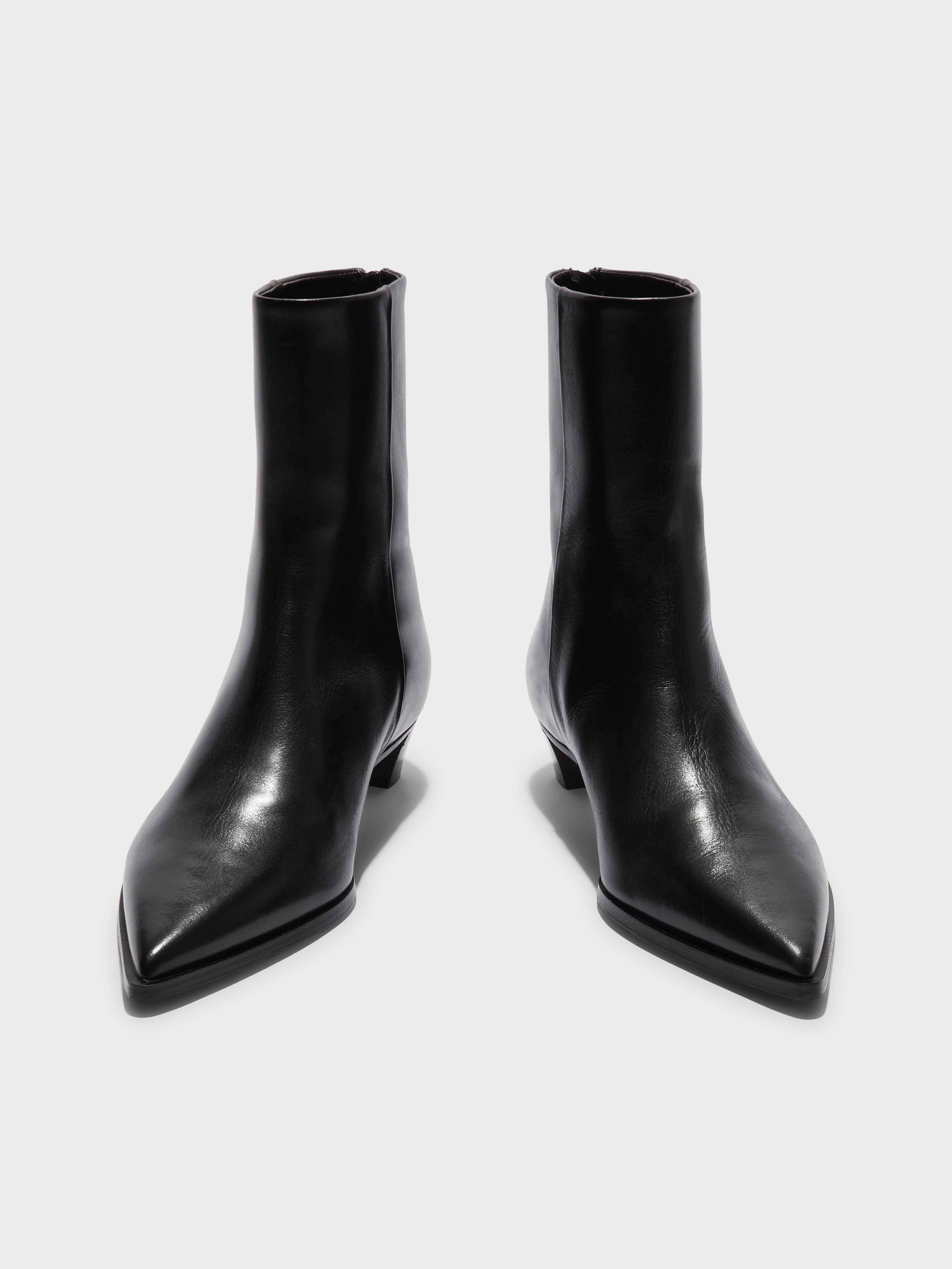 Harriet Leather Ankle Boots - Image 5