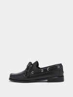 Harris Leather Moccasin Flats - Image 1