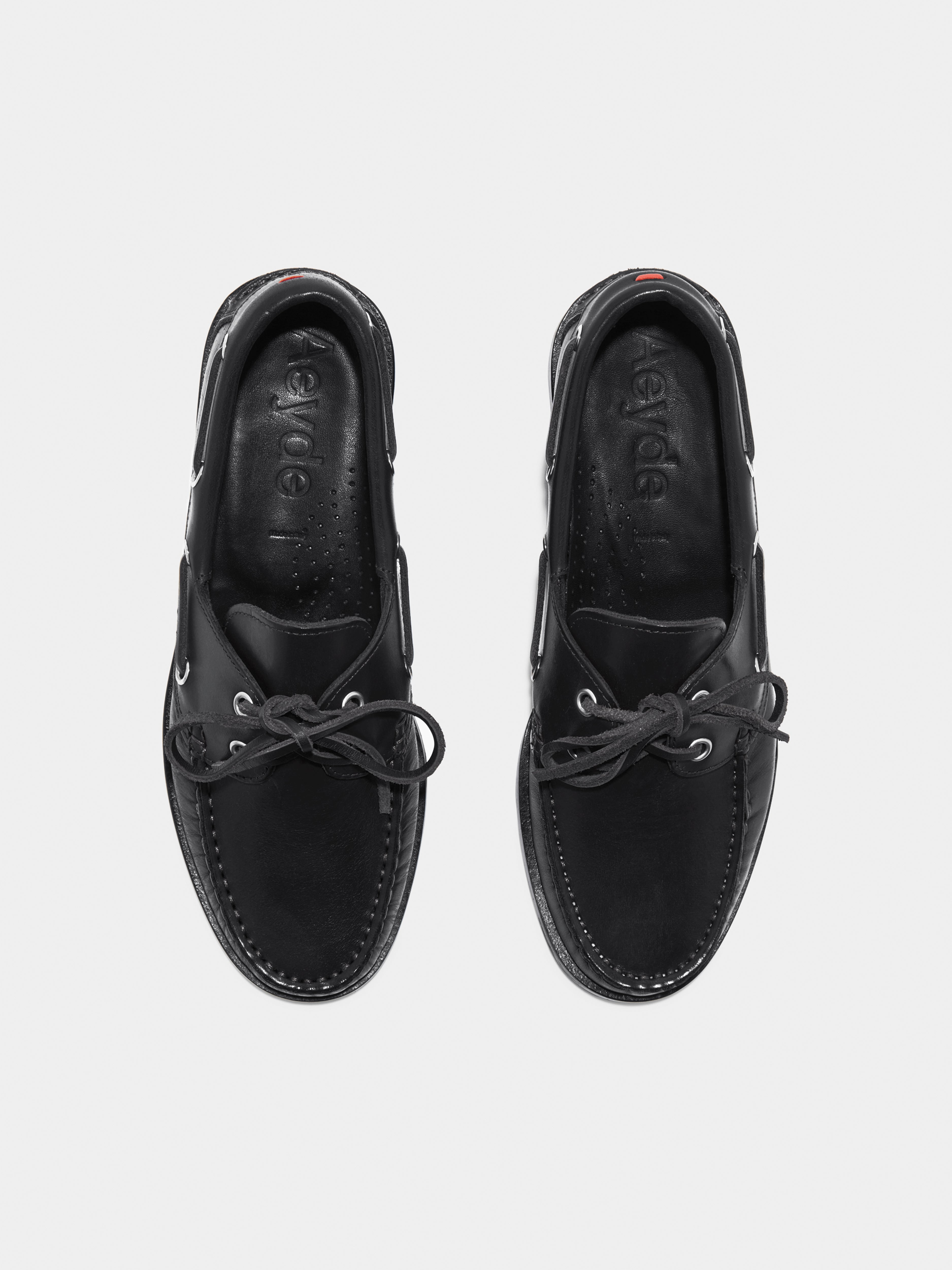 Harris Leather Moccasin Flats - Image 5
